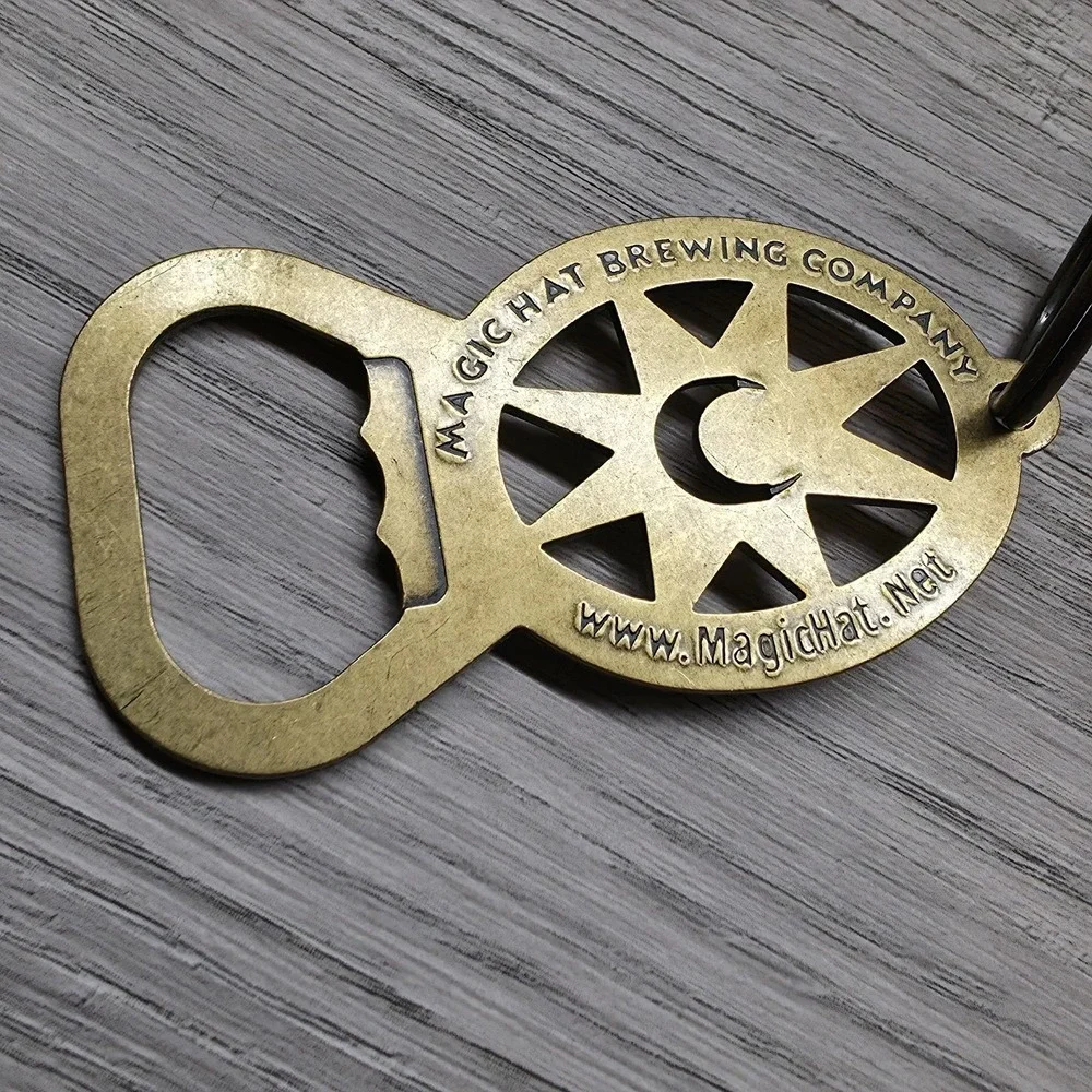 Magic Hat Brewing Company Keychain Bottle Opener - Lot Of 3 Keychains